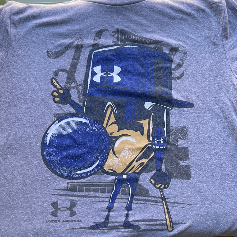 Boys under armour loose fit heat gear tee